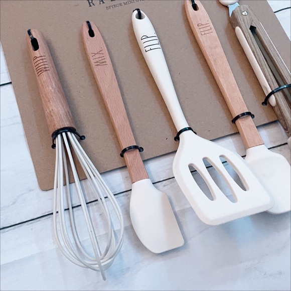 NWT RAE DUNN, 5 Piece Mini Kitchen Utensils - Picture 2 of 3